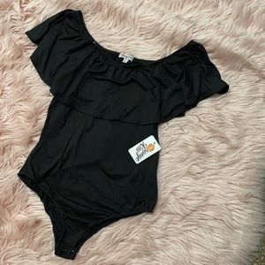 NWT Black Bodysuit